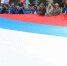 Масштабным флешмобом коляне отпраздновали День флага, развернув в центре города триколор площадью 84 квадратных метров! - Кольский район