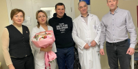 В преддверии Дня народного единства навестить воинов СВО, которые проходят лечение и реабилитацию в КЦРБ, приехали сенатор Мурманской области Лариса Круглова, глава Кольского округа Александр Лихолат и председатель окружного Совета депутатов Павел Еремин - Кольский район